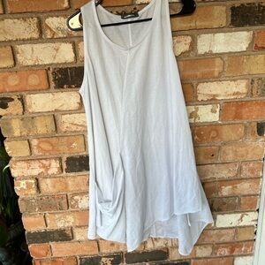 Alembika Lagenlook pullover White tunic dress